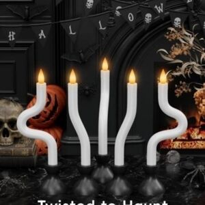 Twisted Flamless Candles